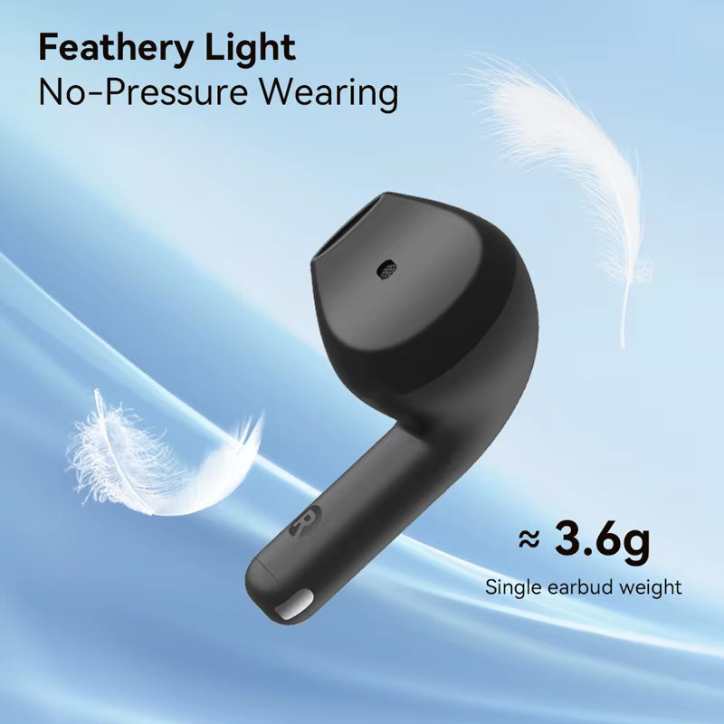 X2S TWS Bluetooth Earbuds True Wireless Earphone Bluetooth 5.3 13Mm Driver Strong Bass Lightweight Design 26Hrs Playtime