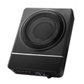 8" Underseat Car Subwoofer Low Profile Audio Sub Built-In Amplifier High/Low Level Input & Volume Controller for Car