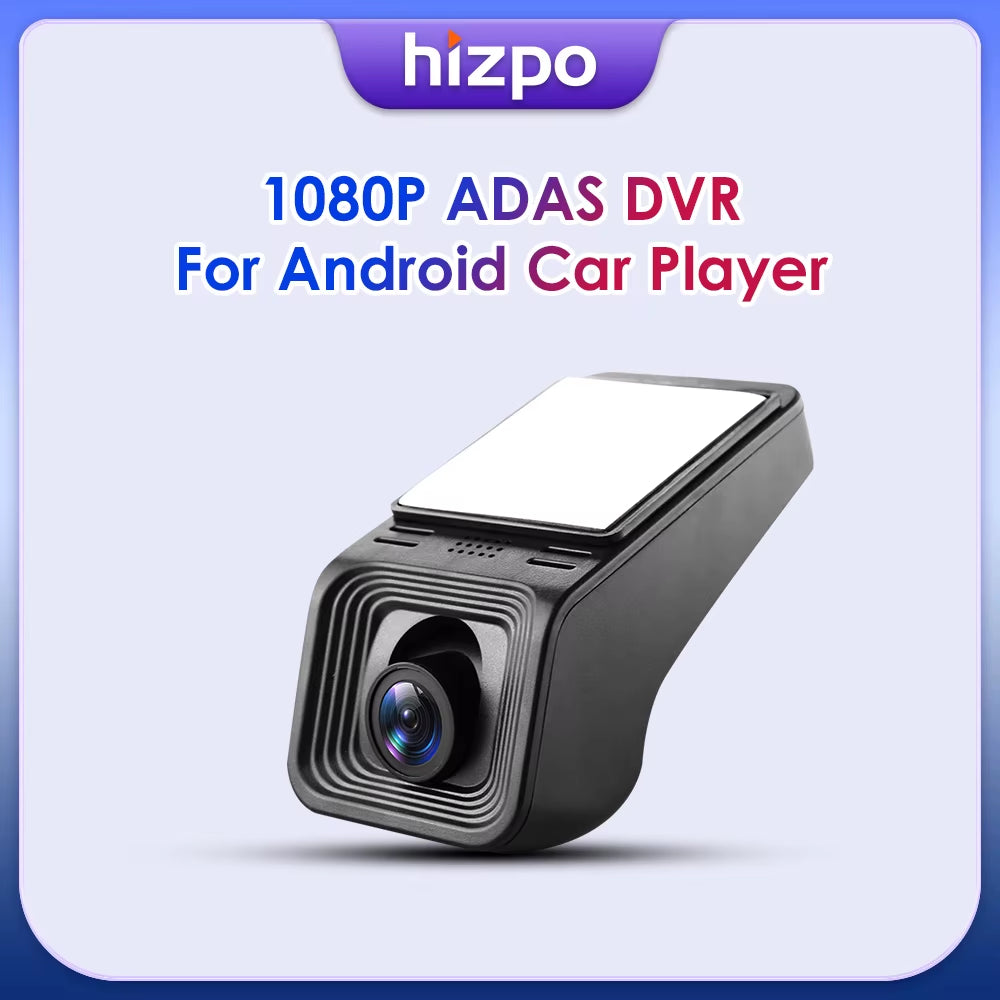 for Android GPS Player Car Dash Full HD 1080P ADAS USB Front DVR Camera Driving Digital Video Recorder Night Version