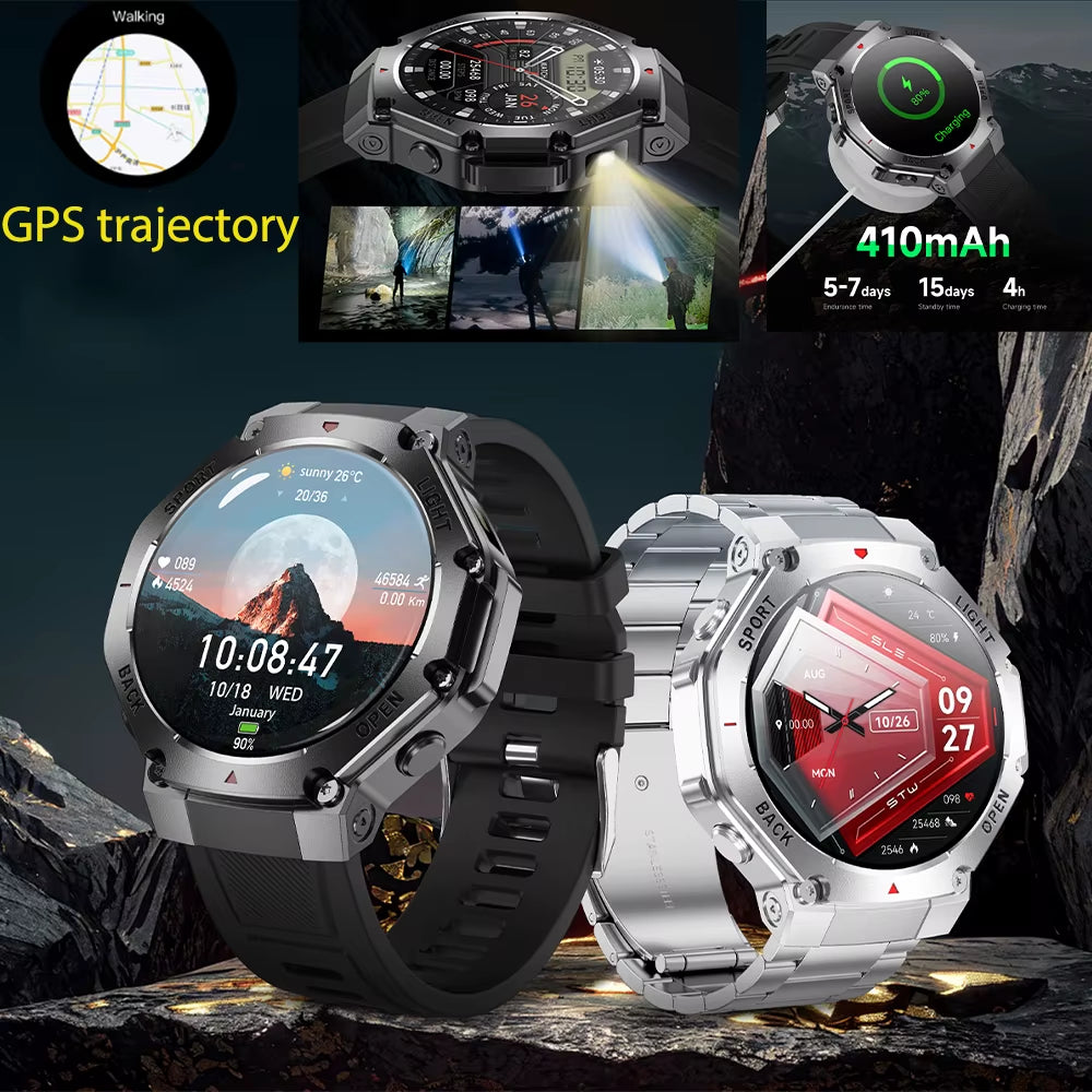 2025 New LED Smart Watch Men'S HD AMOLED Bluetooth Call Waterproof Smartwatch Heart Rate Monitoring Women'S Health Smart Watches