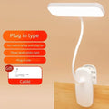 360° Flexible Study Table Lamp with Clip USB Rechargeable Desk Lamp Bedside Night Light for Bedroom Study Reading Office Work