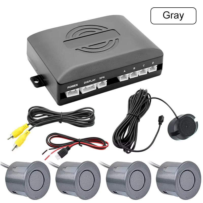 AHD Car Video Parking Sensor Reverse Backup Radar Assistance Detector for Monitor Camera System