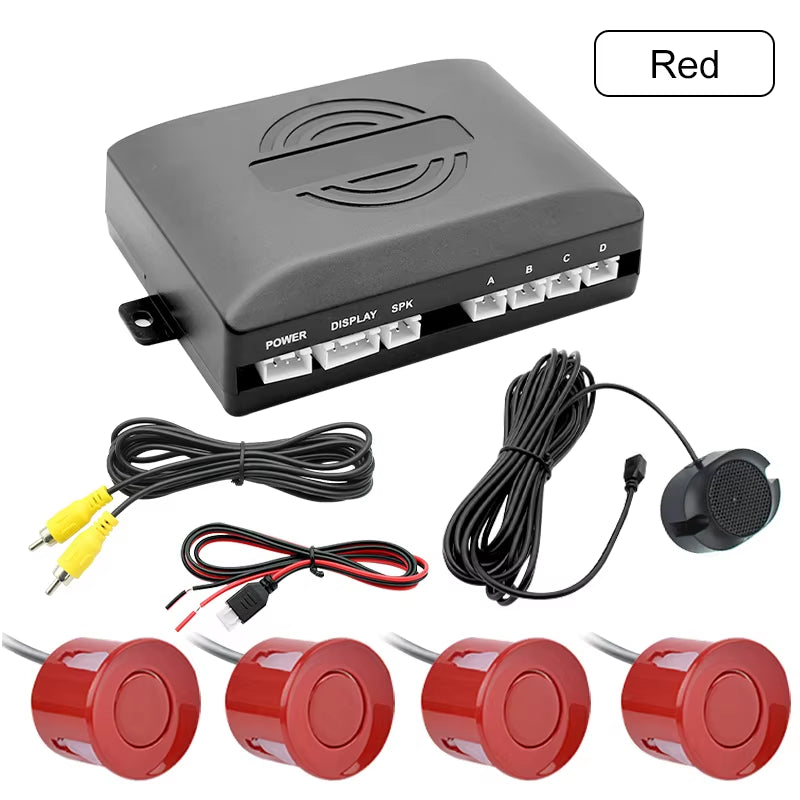AHD Car Video Parking Sensor Reverse Backup Radar Assistance Detector for Monitor Camera System